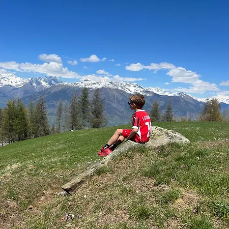 아파트 Il Nido Di Rifugio Panoramico Vicino Agli Impianti 필라